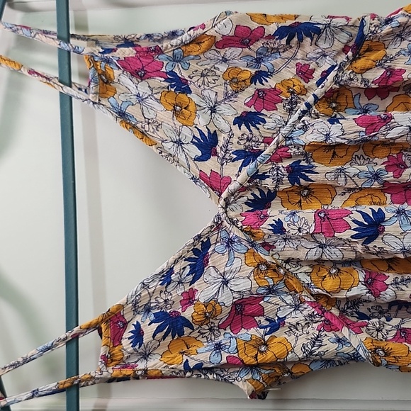 Elodie Purple and Pink Floral Cami - Picture 2 of 6